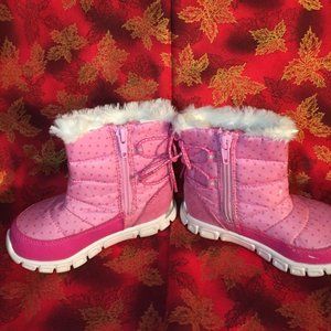 Surprise by Stride Rite Pink Snow Boots
